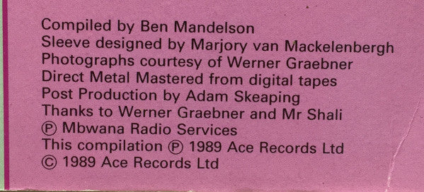 Black Star Music Club & Lucky Star Musical Club ~ Nyota - Classic Taarab Recordings From Tanga (Vinyl) - Djungel & Jazz