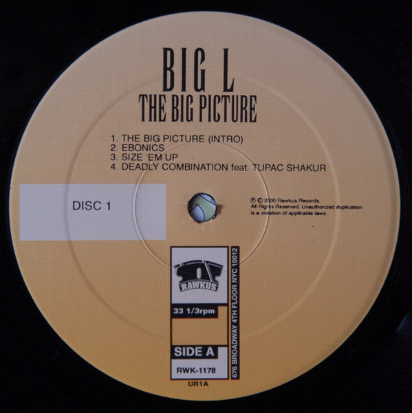 Big L ~ The Big Picture (1974 - 1999) (Vinyl) - Djungel & Jazz