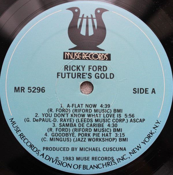 Ricky Ford ~ Future's Gold (Vinyl) - Djungel & Jazz