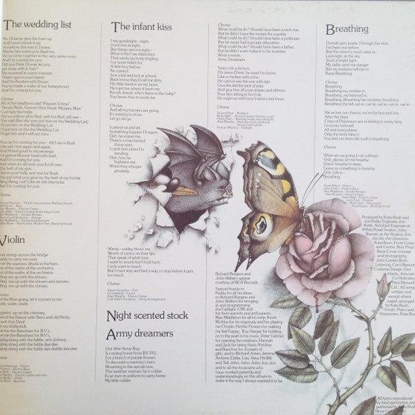Kate Bush : Never For Ever (LP, Album, Gat)