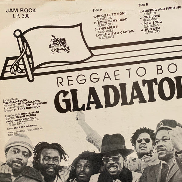 The Gladiators : Reggae To Bone (LP, Album)