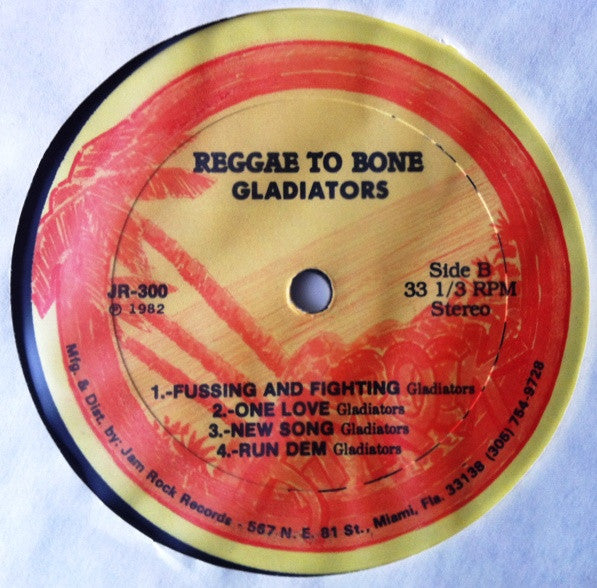 The Gladiators : Reggae To Bone (LP, Album)