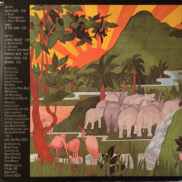 Charles Lloyd ~ Geeta (Vinyl) - Djungel & Jazz