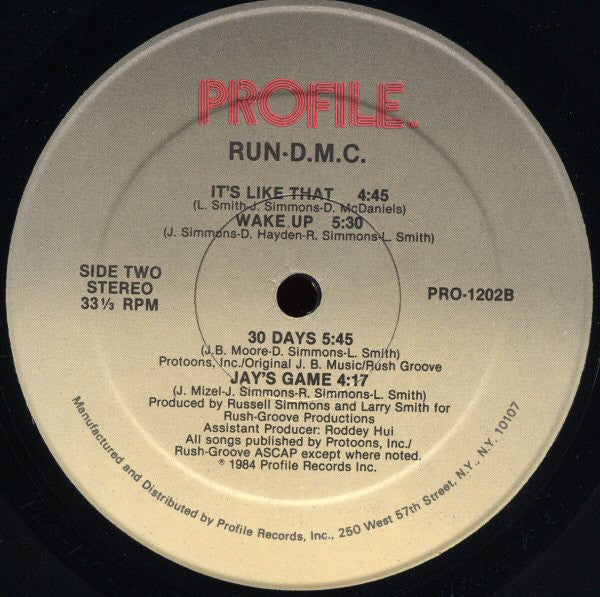 Run-D.M.C. ~ Run-D.M.C. (Vinyl) - Djungel & Jazz