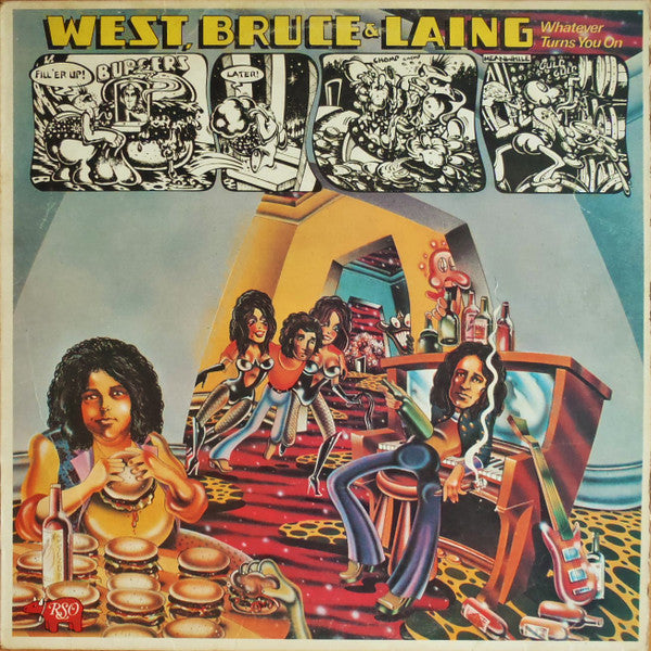 West, Bruce & Laing ~ Whatever Turns You On (Vinyl) - Djungel & Jazz