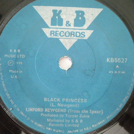 Linford Newgend ( From The Spear )* / Intebedatas : Black Princess (7")