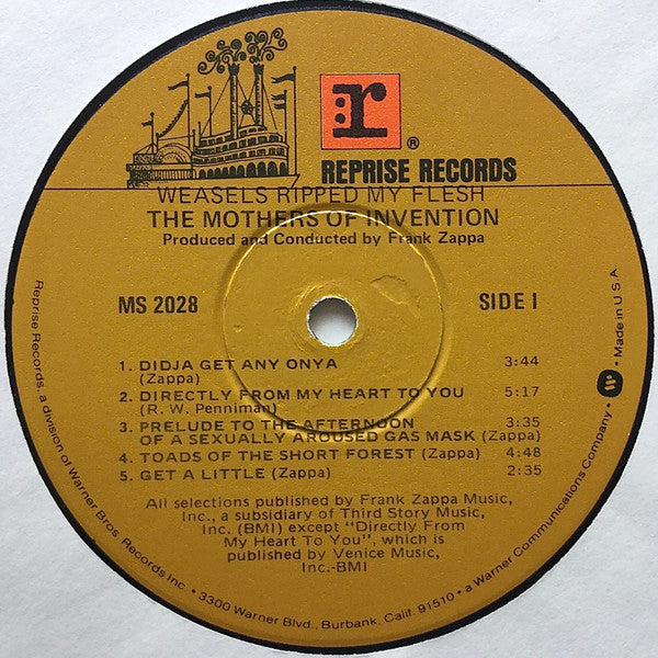 The Mothers Of Invention ~ Weasels Ripped My Flesh (Vinyl) - Djungel & Jazz
