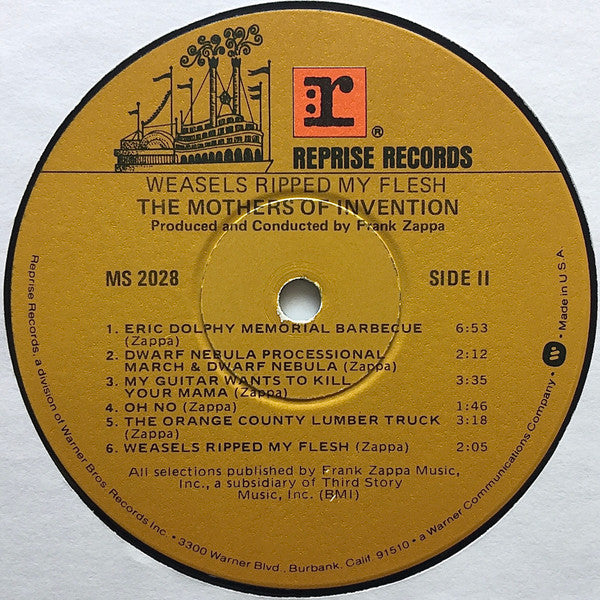 The Mothers Of Invention ~ Weasels Ripped My Flesh (Vinyl) - Djungel & Jazz