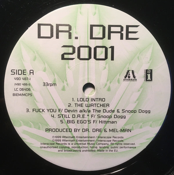 Dr. Dre ~ 2001 (Vinyl) - Djungel & Jazz