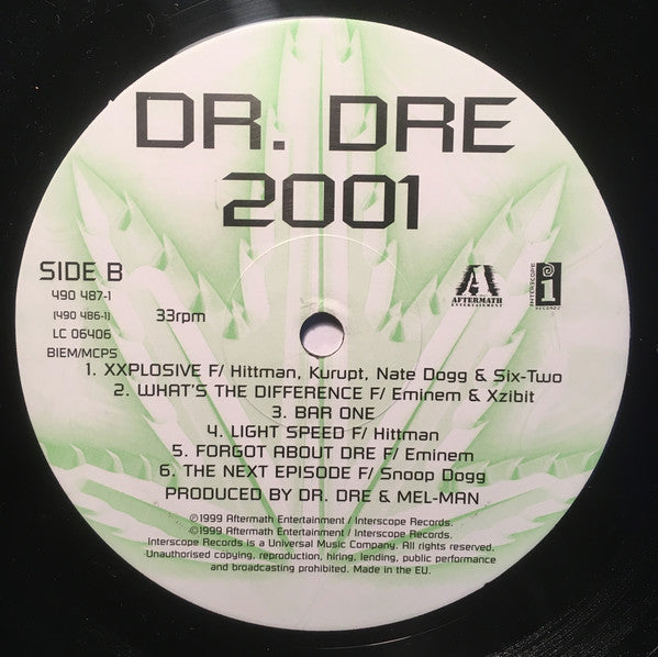 Dr. Dre ~ 2001 (Vinyl) - Djungel & Jazz