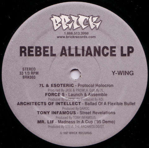Rebel Alliance (3) : Rebel Alliance LP (LP, Comp, Ltd, RE)