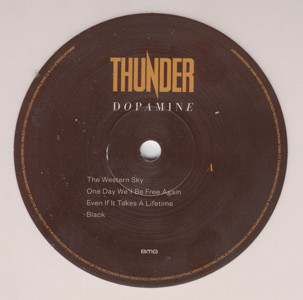 Thunder (3) : Dopamine (2xLP, Album, Dlx, Whi)