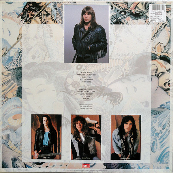 Bruce Dickinson ~ Tattooed Millionaire (Vinyl) - Djungel & Jazz