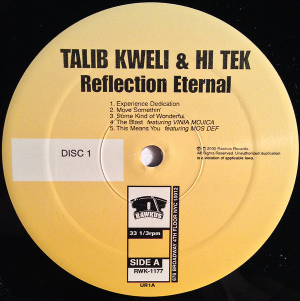 Talib Kweli & Hi-Tek : Reflection Eternal : Train Of Thought (2xLP, Album)