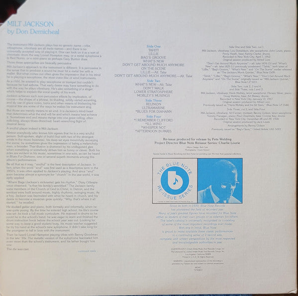 Milt Jackson ~ All-Star Bags (Vinyl) - Djungel & Jazz