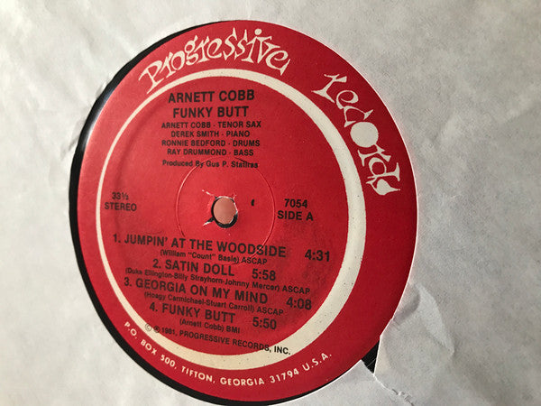 Arnett Cobb ~ Funky Butt (Vinyl) - Djungel & Jazz
