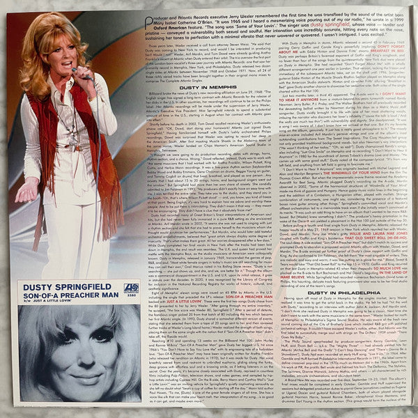 Dusty Springfield ~ The Complete Atlantic Singles 1968-1971 (Vinyl) - Djungel & Jazz