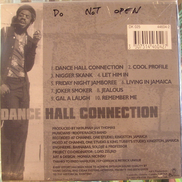 Jah Thomas : Dance Hall Connection (LP, RE)