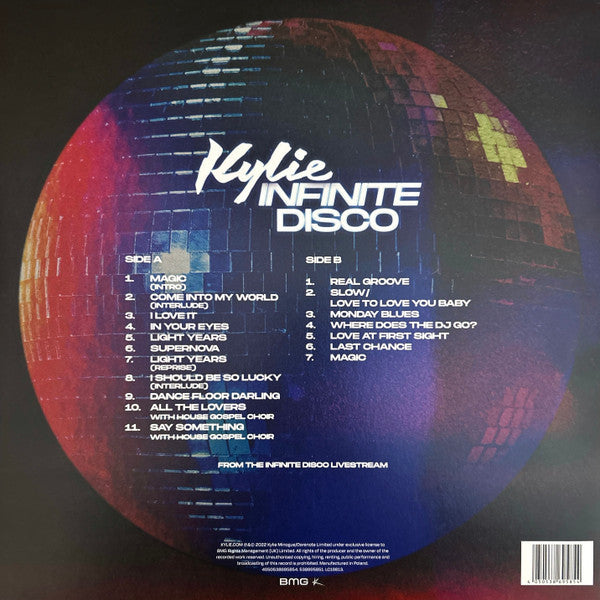 Kylie ~ Infinite Disco (Vinyl) - Djungel & Jazz