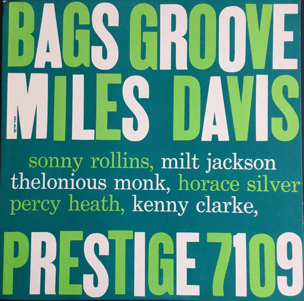 Miles Davis ~ Bags' Groove (Vinyl) - Djungel & Jazz