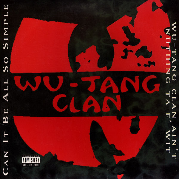 Wu-Tang Clan ~ Can It Be All So Simple / Wu-Tang Clan Ain't Nuthing Ta F' Wit (Vinyl) - Djungel & Jazz