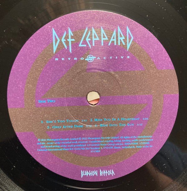 Def Leppard ~ Retro Active (Vinyl) - Djungel & Jazz