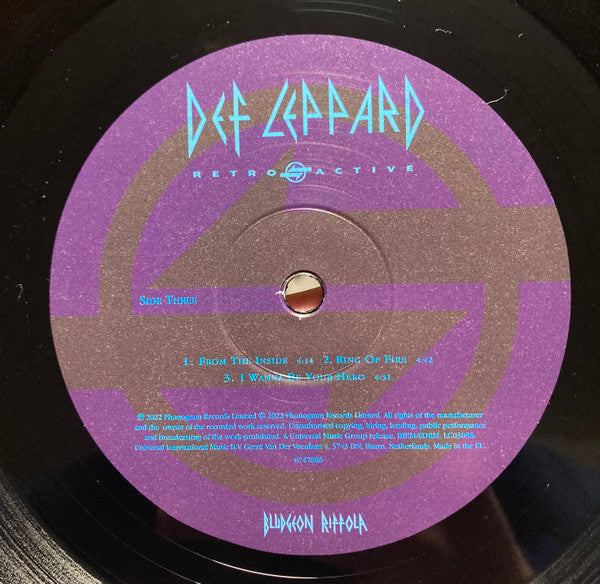 Def Leppard ~ Retro Active (Vinyl) - Djungel & Jazz