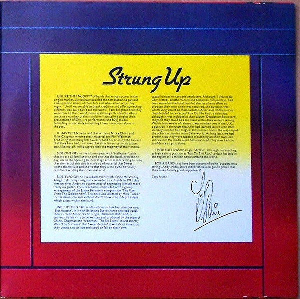 Sweet ~ Strung Up (Vinyl) - Djungel & Jazz