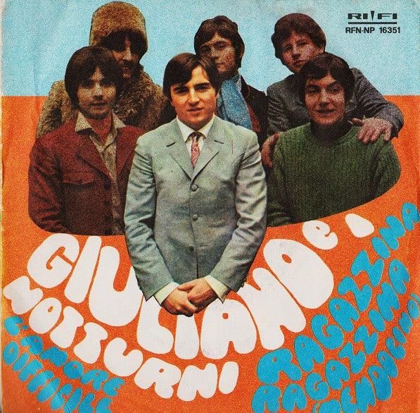 Giuliano E I Notturni ~ Ragazzina Ragazzina = Mendocino (Vinyl) - Djungel & Jazz