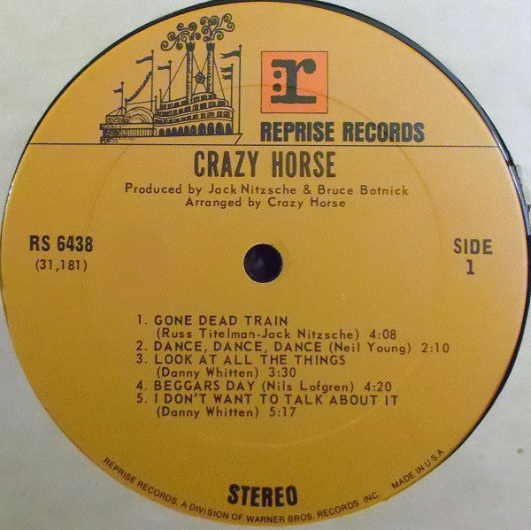 Crazy Horse ~ Crazy Horse (Vinyl) - Djungel & Jazz