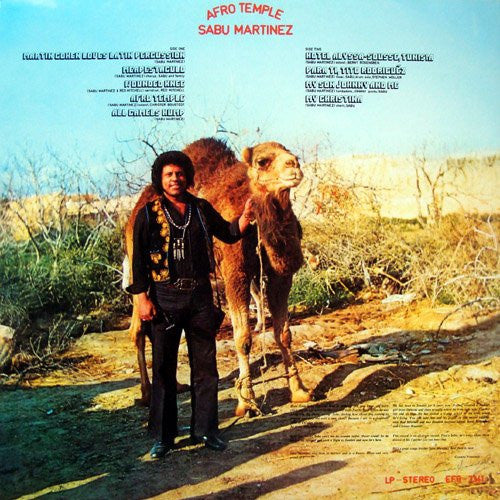 Sabu Martinez : Afro Temple (LP, Album, RE)