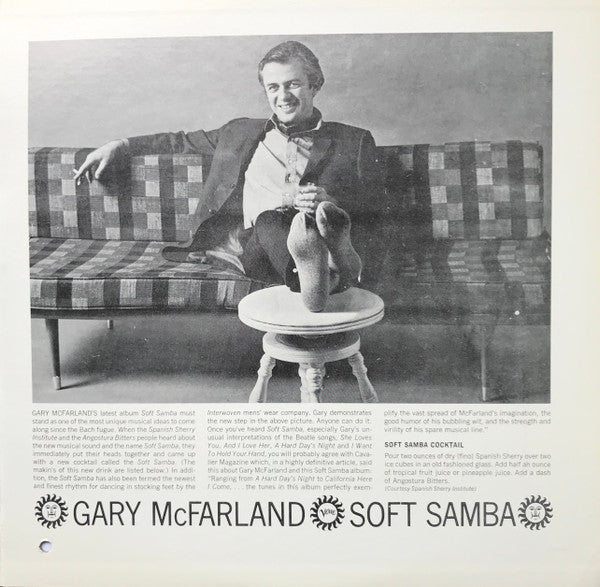 Gary McFarland ~ Soft Samba (Vinyl) - Djungel & Jazz