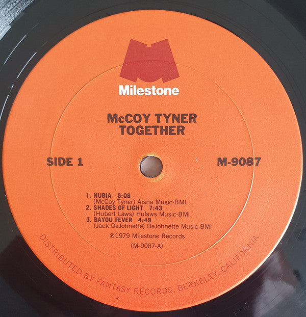 McCoy Tyner ~ Together (Vinyl) - Djungel & Jazz