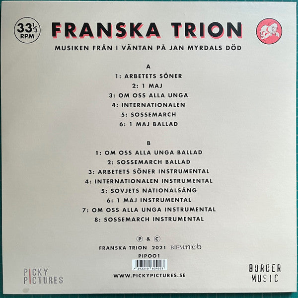 Franska Trion : Musiken Från I Väntan På Jan Myrdals Död (LP)