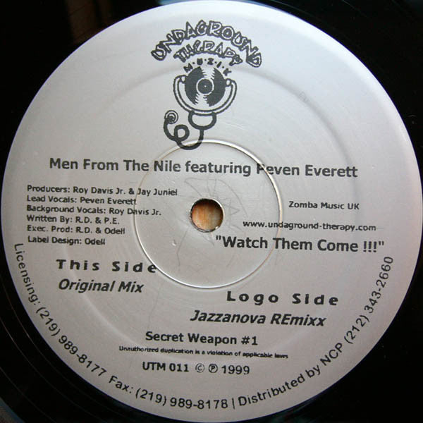 Roy Davis Jr & Jay Juniel* / Men From The Nile Featuring Peven Everett : Watch Them Come!!! (2x12")