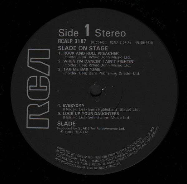 Slade ~ Slade On Stage (Vinyl) - Djungel & Jazz