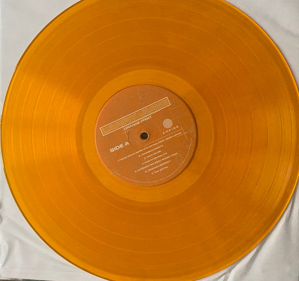 Larry June : Orange Print (LP, Album, Ora)