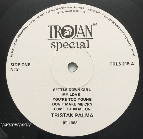 Tristan Palmer : Settle Down Girl (LP, Album)