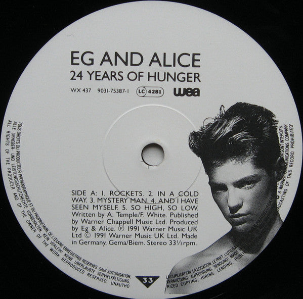 Eg & Alice ~ 24 Years Of Hunger (Vinyl) - Djungel & Jazz
