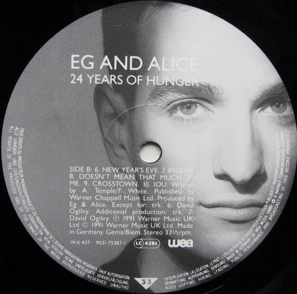 Eg & Alice ~ 24 Years Of Hunger (Vinyl) - Djungel & Jazz