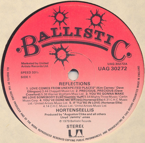 Hortense Ellis ~ Reflections (Vinyl) - Djungel & Jazz