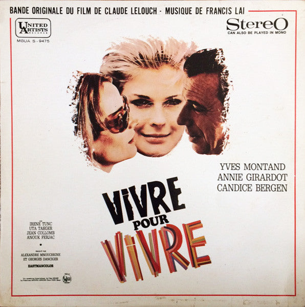 Francis Lai ~ Vivre Pour Vivre - Bande Originale Du Film (Vinyl) - Djungel & Jazz