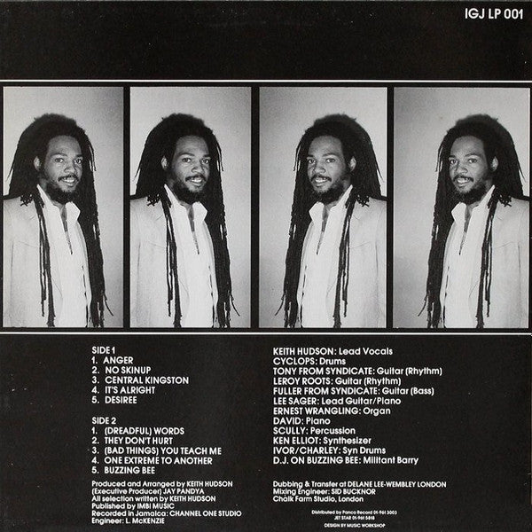 Keith Hudson : The Black Morphologist Of Reggae (LP, Album, RE)