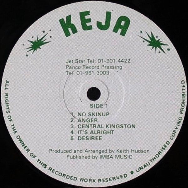 Keith Hudson : The Black Morphologist Of Reggae (LP, Album, RE)
