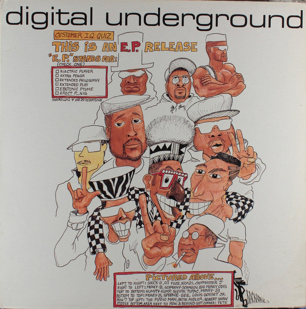Digital Underground ~ This Is An E.P. Release (Vinyl) - Djungel & Jazz