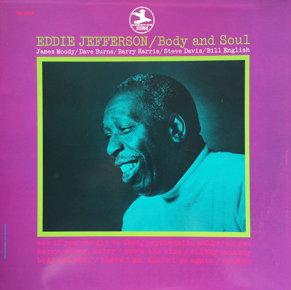 Eddie Jefferson ~ Body And Soul (Vinyl) - Djungel & Jazz