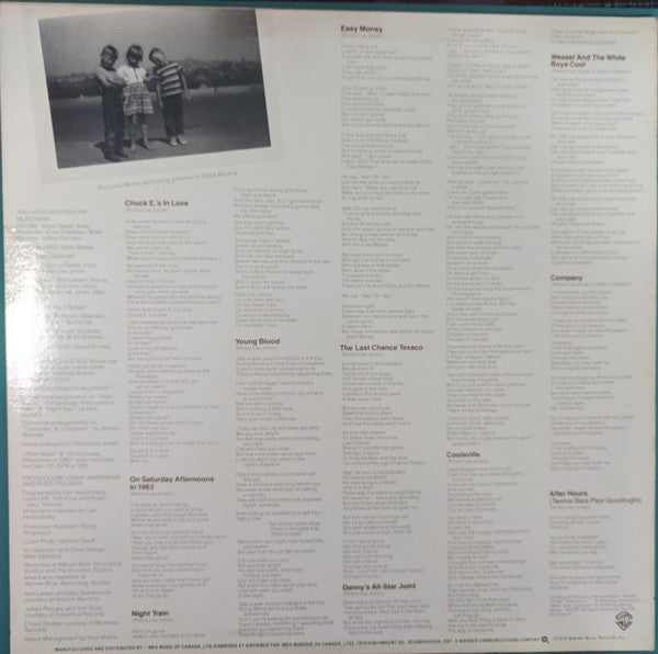 Rickie Lee Jones ~ Rickie Lee Jones (Vinyl) - Djungel & Jazz