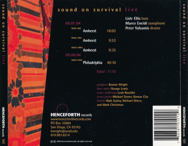 Sound On Survival ~ Live (Vinyl) - Djungel & Jazz