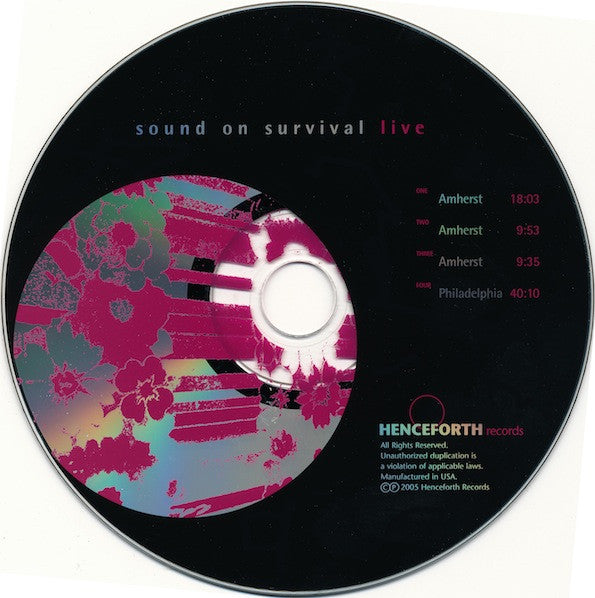 Sound On Survival ~ Live (Vinyl) - Djungel & Jazz