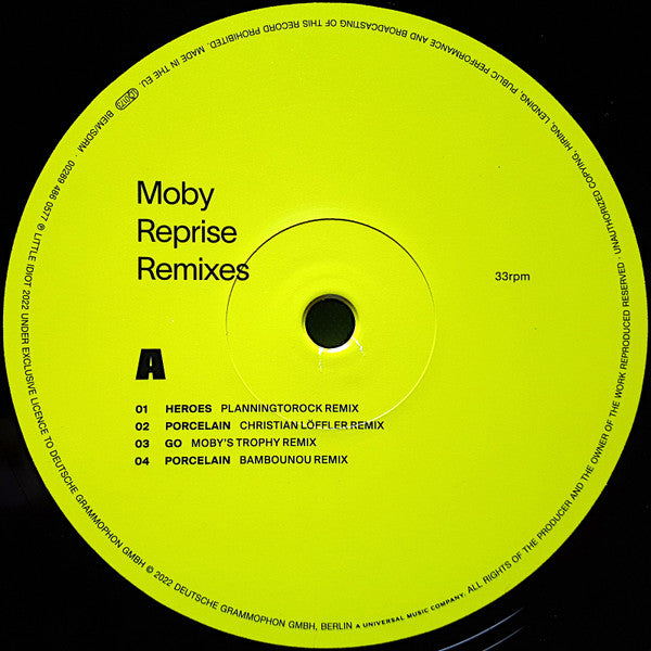 Moby : Reprise Remixes (2xLP)